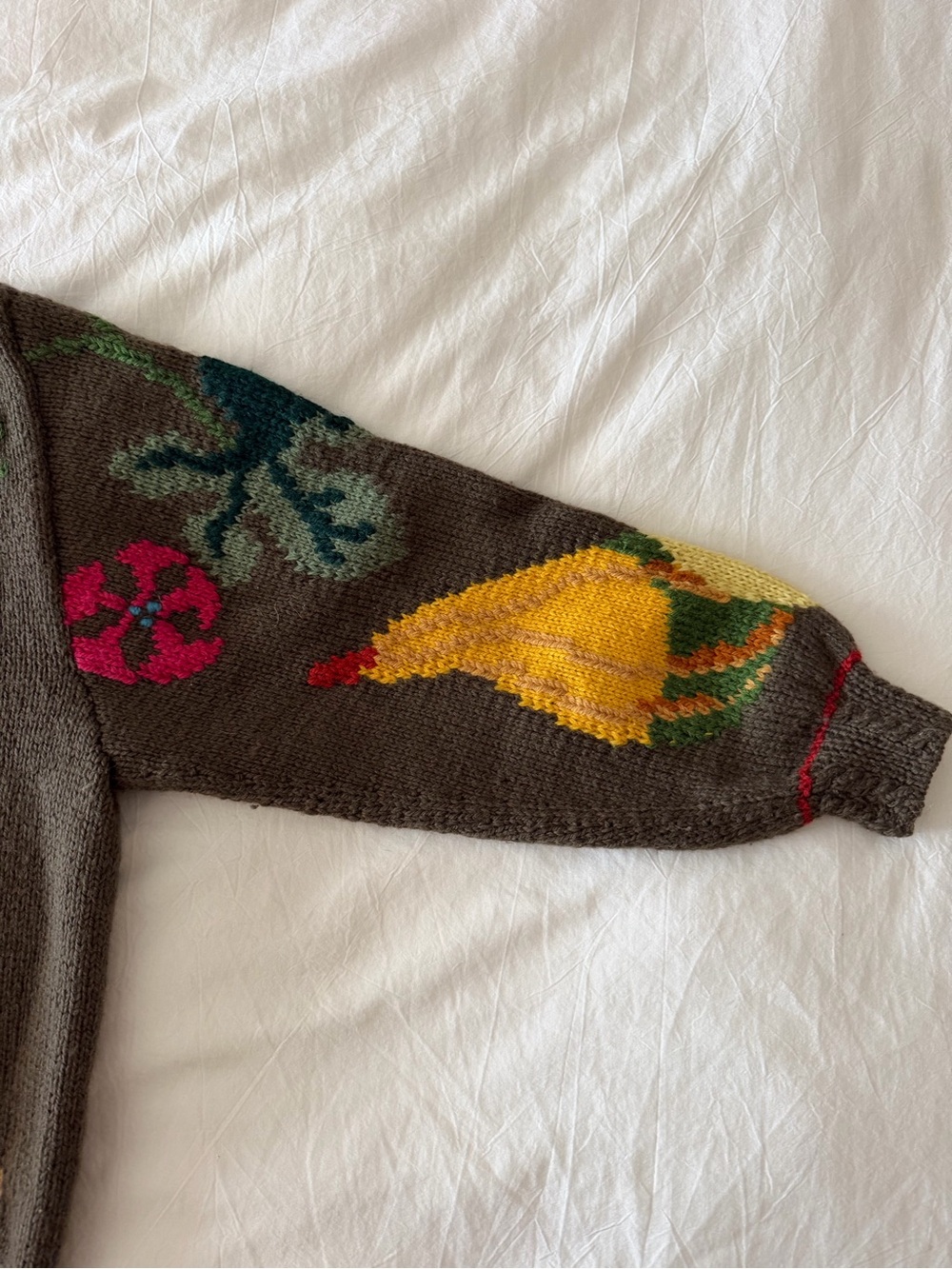 Vintage Berek hand knitted cornucopia Sweater - Picture 7 of 12